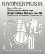 Variations on a Hungarian Theme op. 25 
