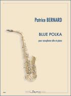Blue Polka 