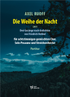 Die Weihe der Nacht - Partitur 