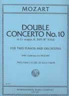 Double Concerto No.10 E flat major K.365 
