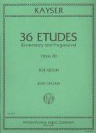 36 Studies Op. 20 