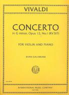 Violin Concerto G minor op. 12/1 RV317 