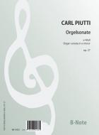 Organ sonata in e minor op.27 