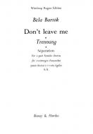 Don't Leave Me 