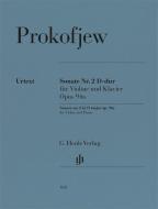 Sonata no. 2 for Violin and Piano op. 94a 