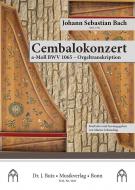Harpsichord Concerto in A minor BWV 1065 