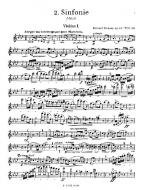 Second Symphony in f minor op.12 (parts) 