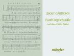5 organ chorales from the Geneven psalter 