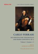6 Sonatas op. 5 Vol. 1 - Sonatas 1-3 