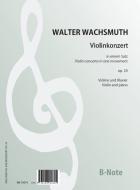Violin concerto in one movement op.24 
