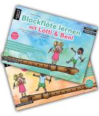 Blockflöte lernen mit Lotti & Ben! 1 + 2 (im Set) 