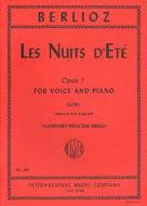Les Nuits d'ete (Summer Nights) Op.7 for Low Voice 