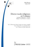 Religious Vocal Works in 5 volumes: Vol. 5 
