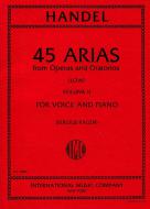 45 Arias From Operas And Oratorios Vol. 2 