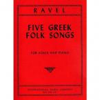 Five Greek Folk Songs 