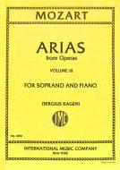 Arias From Operas Vol. 3 for Soprano and Piano 
