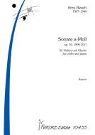 Sonate a-Moll op. 34 