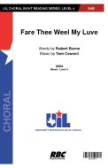 Fare Thee Weel My Luve 