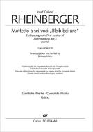 Mottetto a 6 voci "Bleib bei uns" Standard