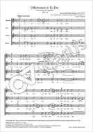 Offertorium in E flat major JWV 74 Download