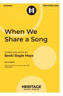 When We Share a Song 