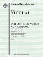 The Merry Wives of Windsor: Act 3, Scene 2, No. 12: O Suesser Mond 