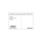 Quartet Concertante G Major Standard