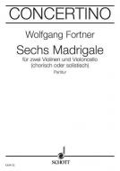 Six Madrigals Standard