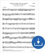 Let us watch him, let us guard him BWV 213 Download