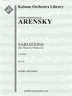 Variations on a Theme of Tchaikovsky, Op. 35a 