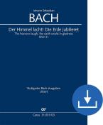 The heavens laugh, the earth exults in gladness BWV 31, BWV3 31.2 Download