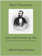 Aria and Gavotte op. 43a 