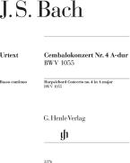 Bach Harpsichord Concerto no. 4 in A major BWV 1055 