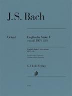 English Suite 5 in e minor BW5 810 