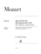 March K. 445 and Divertimento K. 334 
