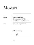 March K. 445 and Divertimento K. 334 