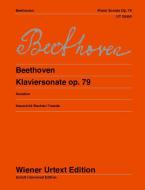 Piano Sonata in G major op. 79 
