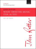 What sweeter music 