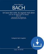 Lord, do not depart until I am blessed BWV 157, BWV3 157.1 Download