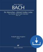 You mortals, tell of God’s devotion BWV 167 Download