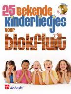 25 bekende kinderliedjes voor blokfluit 