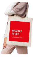 Cotton bag "Mozart is Red" 