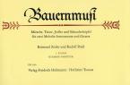 Bauernmusi, 1. Folge, Git. Partitur 