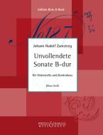 Unfinished Sonata B flat Major 