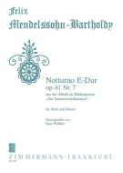 Notturno E major op. 61/7 