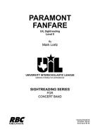 Paramount Fanfare 