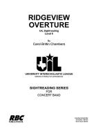 Ridgeview Overture 