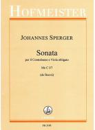 Sonata per il Contrabasso e Viola obligato 