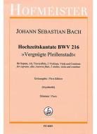 Wedding cantata Vergnügte Pleißenstadt BWV 216 