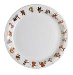 Paper plate bauxili animals 10x23cm Ø 